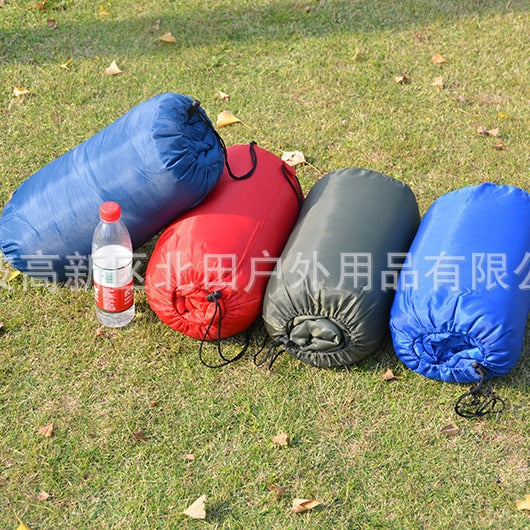 Hooded Sleeping Bag - Envelope Style for Outdoor Camping & Emergency