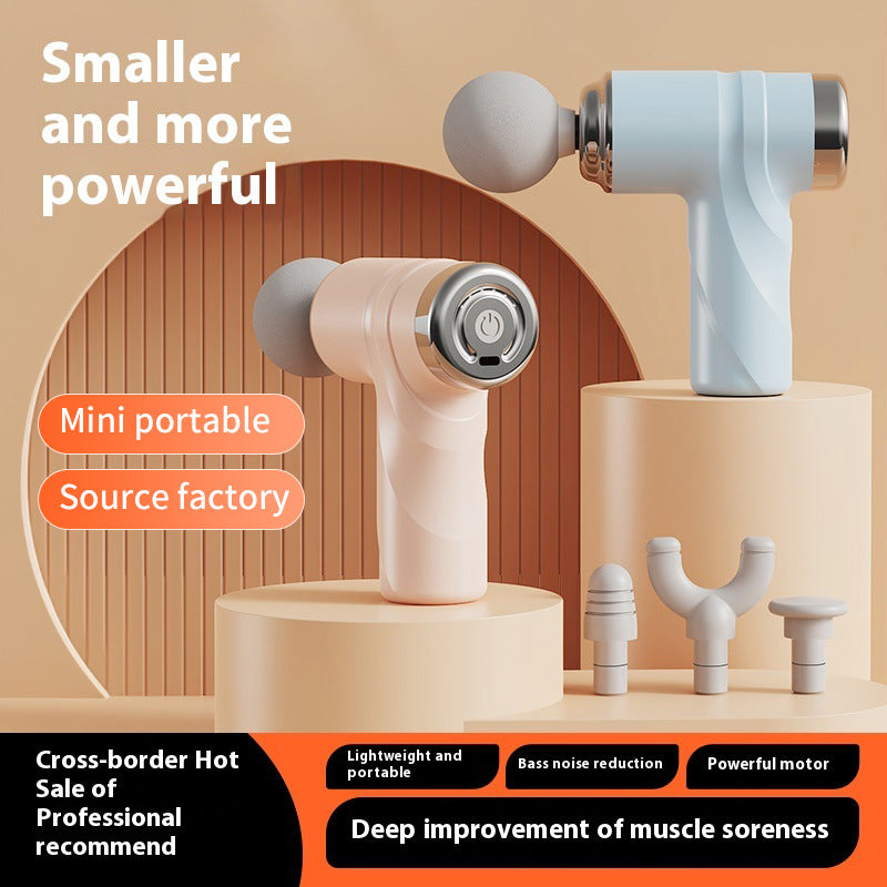 Mini Fascia Gun - Portable Muscle Massager for Neck & Body Relief | Bombom
