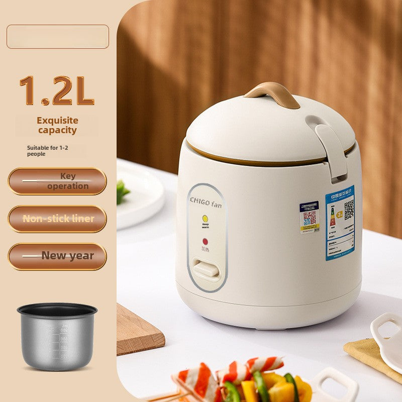 One piece on behalf of Chigo mini rice cooker dormitory low power 1-2 people non-stick liner rice cooker gift delivery