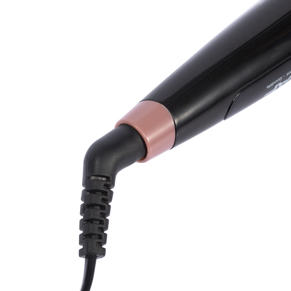 New 2-in-1 curling iron, hair straightener, ceramic splint, dry and wet straight curling, dual-purpose large roll, inner buckle, bangs, and hair