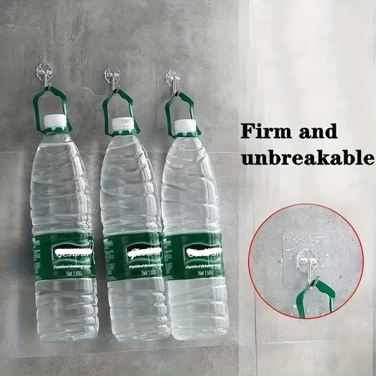 Hole no mark load-bearing viscose transparent kitchen wall hook sticking strong wall sticking hook strong sticking hook free playing