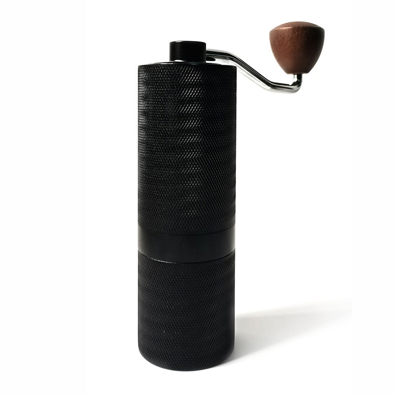 Knurled hand coffee grinder steel grinding core portable Italian grinder 6 stars adjustable thickness hand grinder