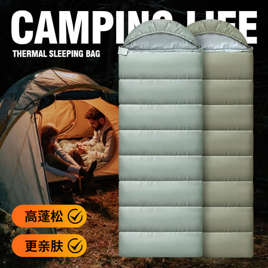 Ultra-Light Duck Down Sleeping Bag – Premium Warmth, Feather-Light Comfort!