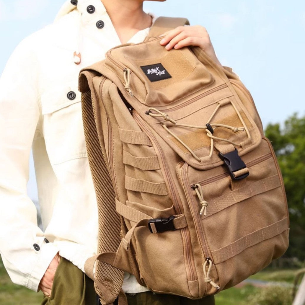 Travel Bag Men's Large Capacity Hiking Outdoor Backpack Tactical Mountaineering Outdoor Sports 17 Inch Laptop Backpack