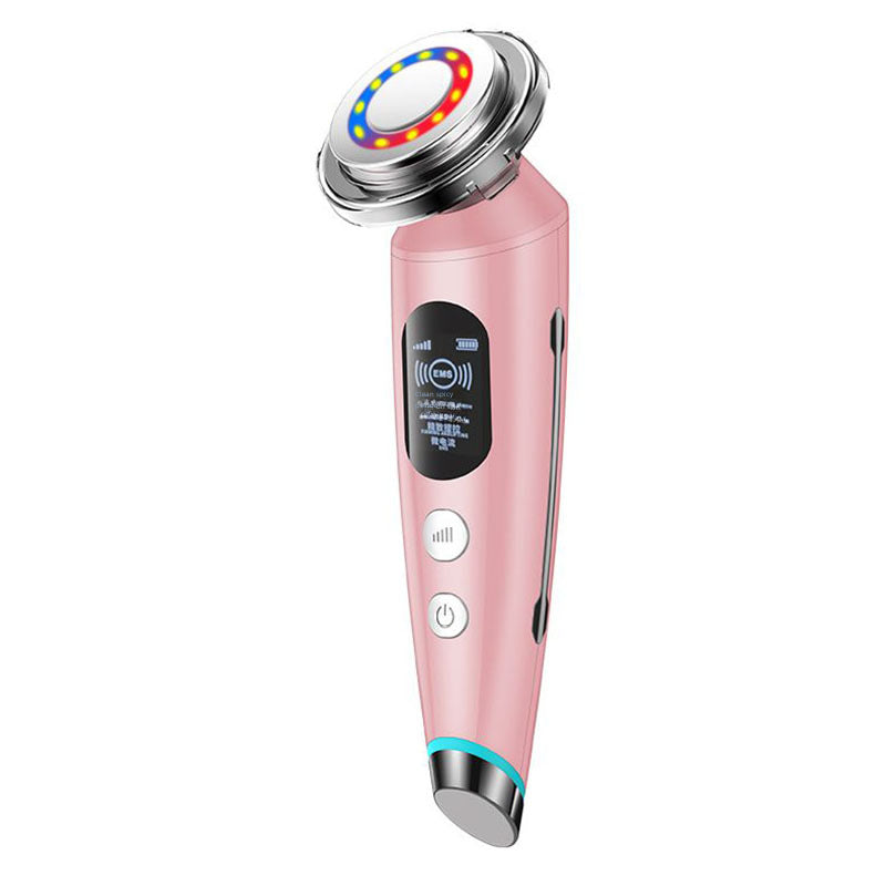 Ultrasound Facial Massager - LED Light Therapy & Microcurrent Skin Device