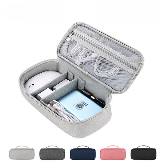 Multi-functional mobile phone digital accessories storage bag, mobile phone bag, U disk power bank, mobile hard disk, data cable storage bag