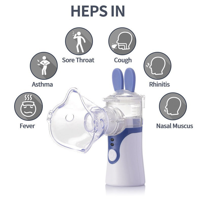 Medical grade microgrid home nebulizer adult and child portable handheld nebulizer medical device cross-border OEM