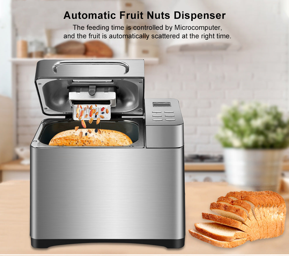 Cross-border new household bread machine, automatic intelligent dough fermenter, multi-functional small breakfast bread machine