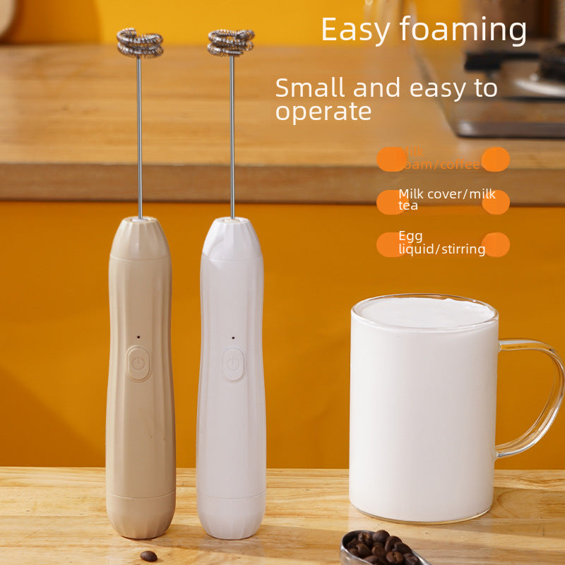 Milk frother, handheld, electric milk whisk, whisk, whother, electric whisk, household small milk frother cross-border