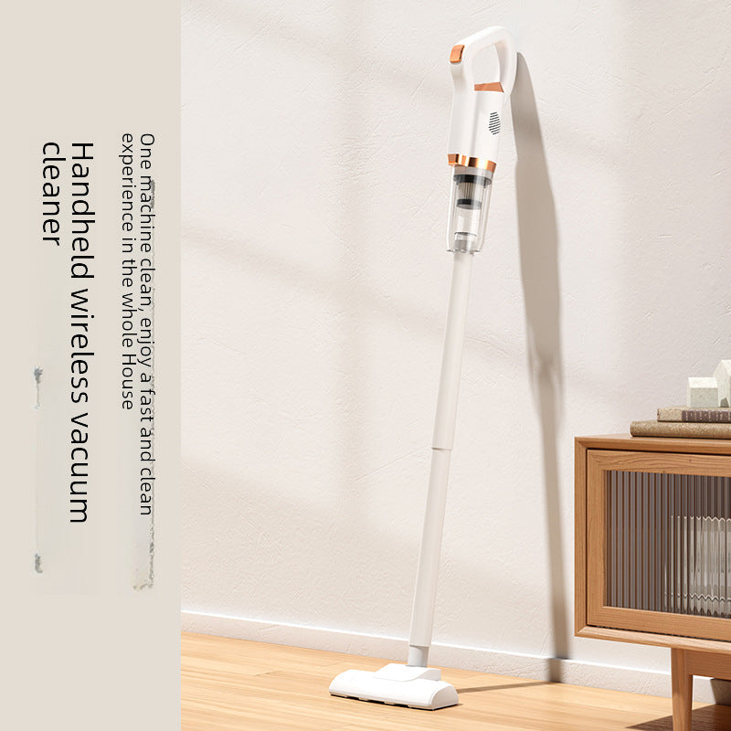 Portable rechargeable vacuum cleaner with high suction power handheld car home dual-purpose mop integrated dust blower mop cross-border