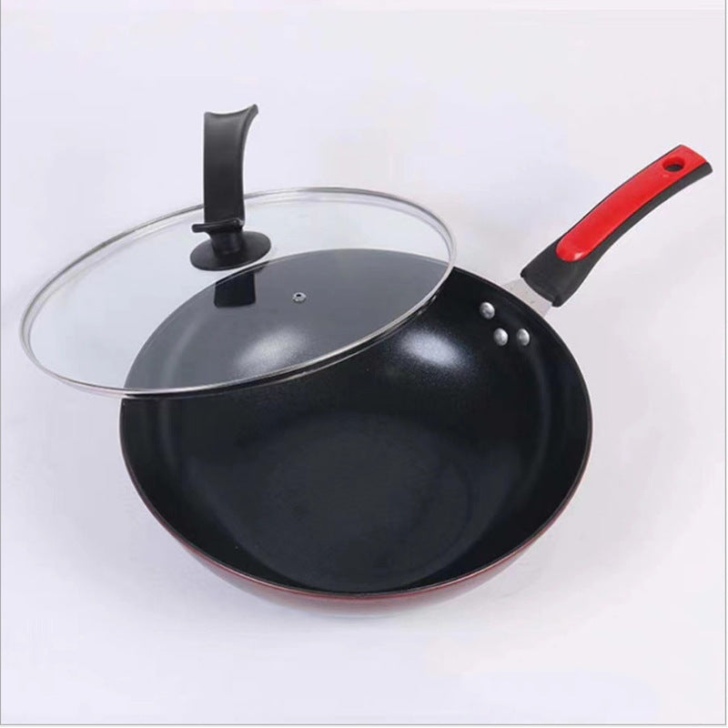 Gift pot set pot non-stick wok, drill skill pot, promotional gift pot, smoke-free non-stick pan wholesale