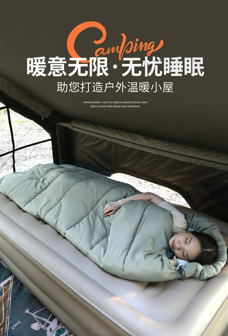 Ultra-Light Duck Down Sleeping Bag – Premium Warmth, Feather-Light Comfort!