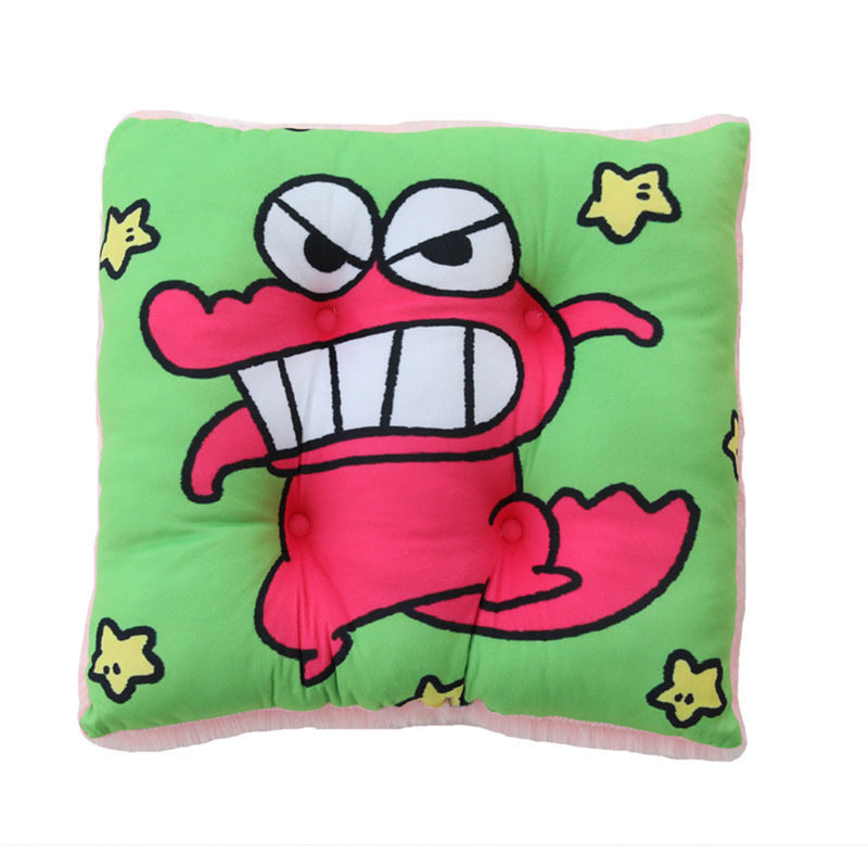 Cartoon crayon, small new cushion can be detachable and washable, student desk, chair cushion, sofa cushion, home tatami mat, butt cushion