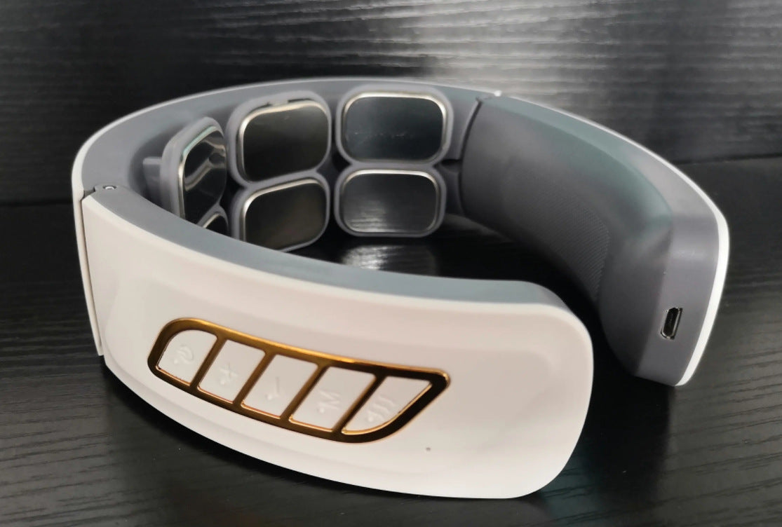 Neck and Shoulder Massager - Smart Pulse Massager with Heat & Vibration