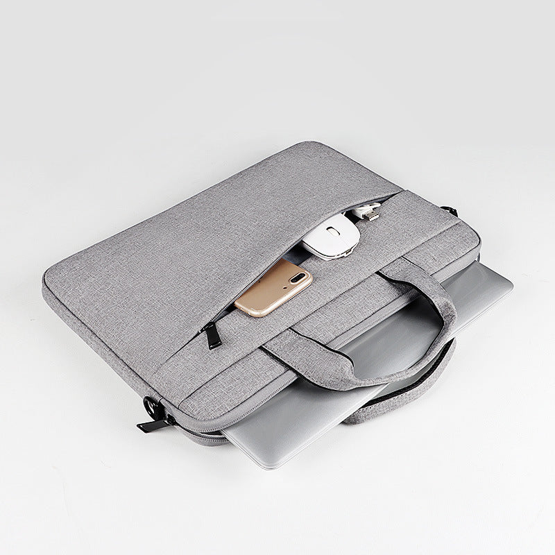 Wholesale Shoulder Laptop Bag Waterproof Briefcase 131415.6 inch Men & Women Can Print Logo