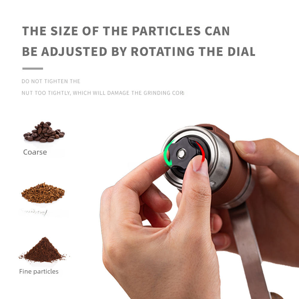 Manufacturer's Source Portable Hand Coffee Maker 304 Stainless Steel Grinder Upgrade the new manual grinder