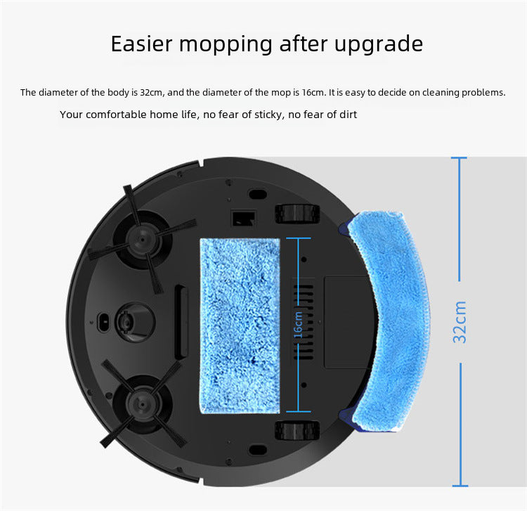 Cross-border APP intelligent sweeping robot automatic vacuum cleaner, small household appliances, household cleaning machine, gift wholesale