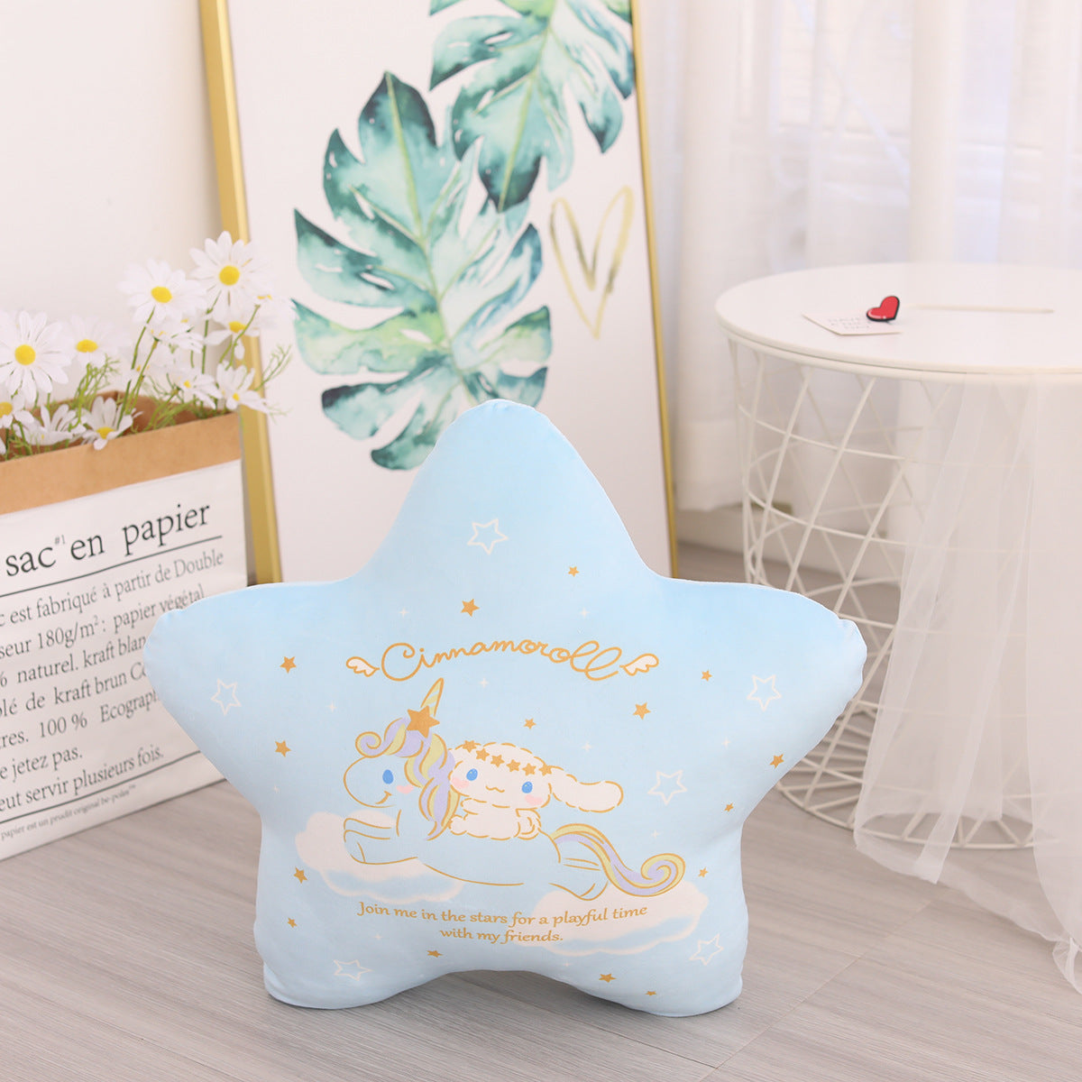 Cute soft cute little white dog doll plush toys wholesale girls' holiday gifts home bedside pillows cushions