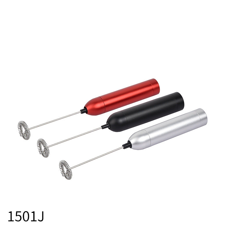Manufacturers hot selling handheld whisk household aluminum alloy electric frother breast whisk household coffee milk frother