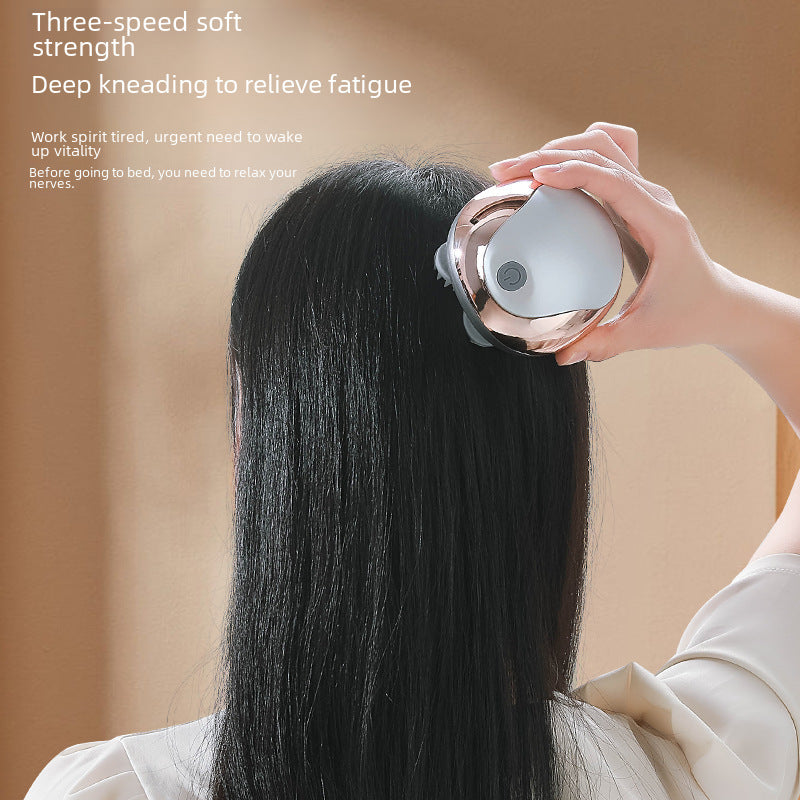 Scalp Massager - Rechargeable Dragon Claw Head Massager with Vibration