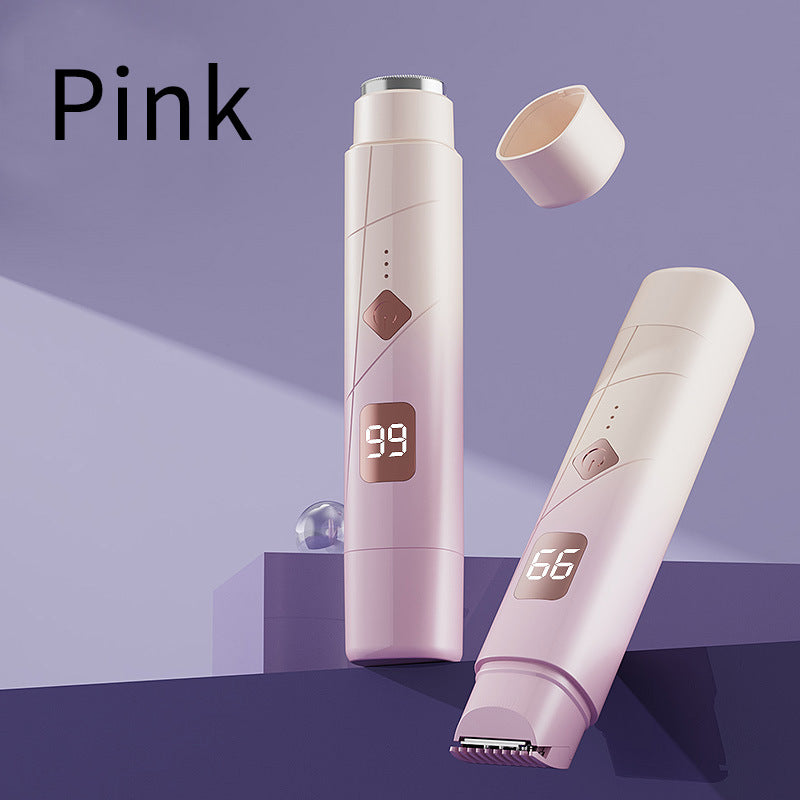 Electric shaver shaver portable gradient electric trim razor shaver for men and women epilator cross-border