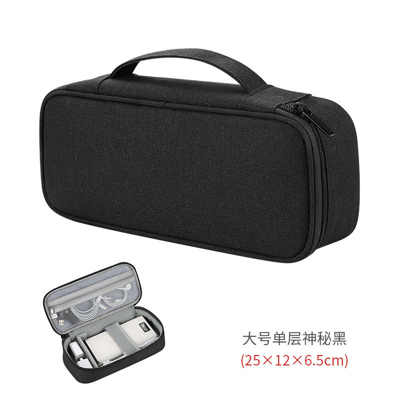 Multi-functional mobile phone digital accessories storage bag, mobile phone bag, U disk power bank, mobile hard disk, data cable storage bag