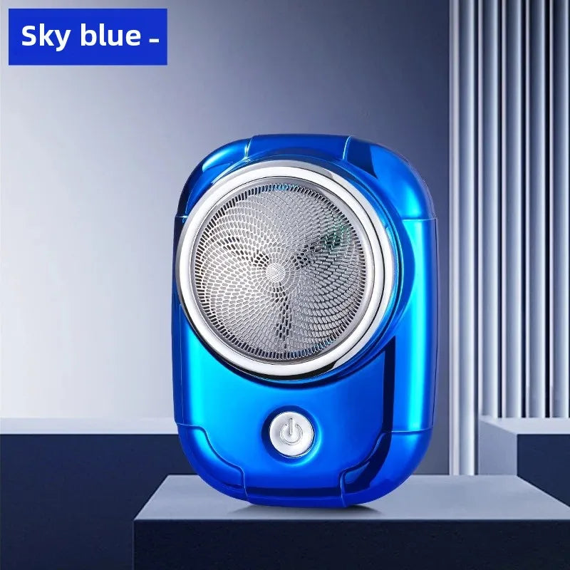 New Electric Shaver Men's Shaver Washable Mini Beard Sharpener Small Portable Rechargeable One Piece Delivery