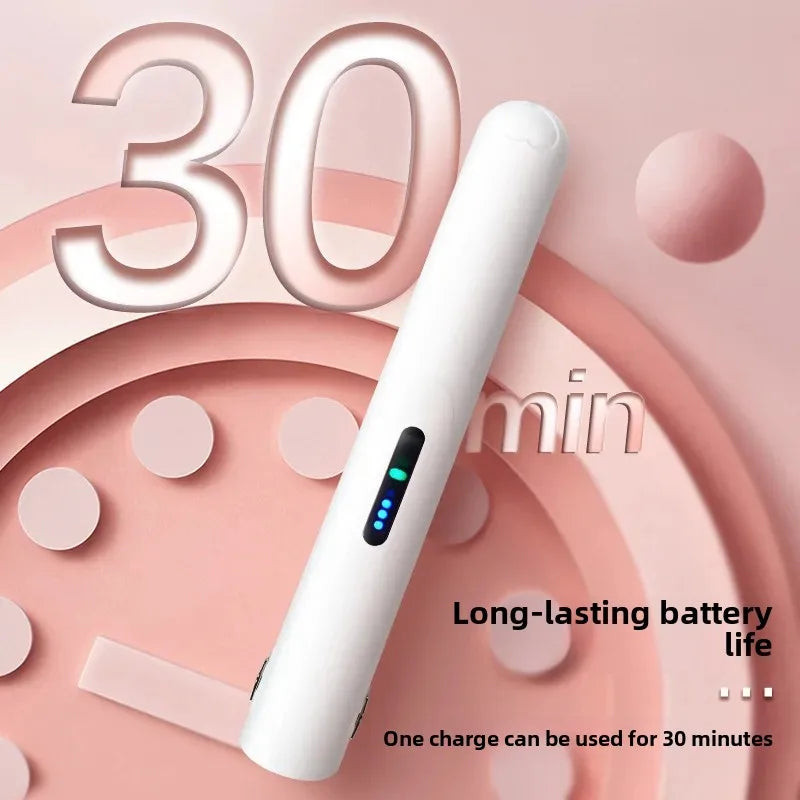 Cross Border Mini Portable Wireless Charging USB Splint Bangs Roll Straight Dual-Use Dormitory Available Small Hair Straightener
