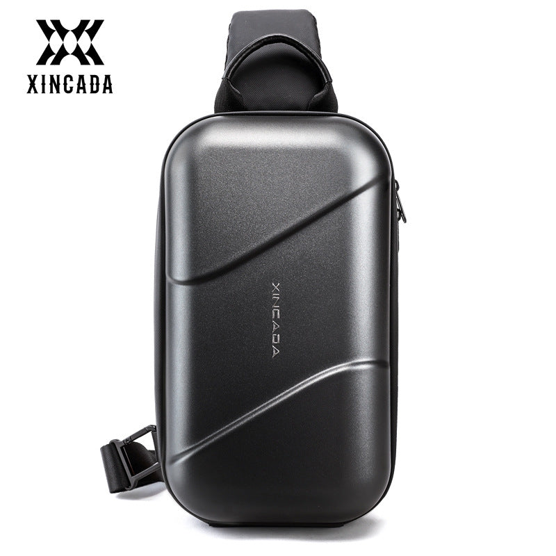 Bags large capacity premium men's shoulder bags business commuter bags multi-functional crossbody bags niche bags wholesale