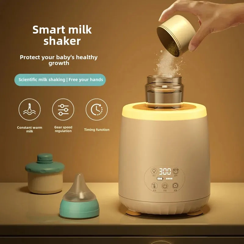 Electric milk shaker, constant temperature insulation milk mixer, automatic milk powder making machine, baby baby electric milk stirring and milk shake machine