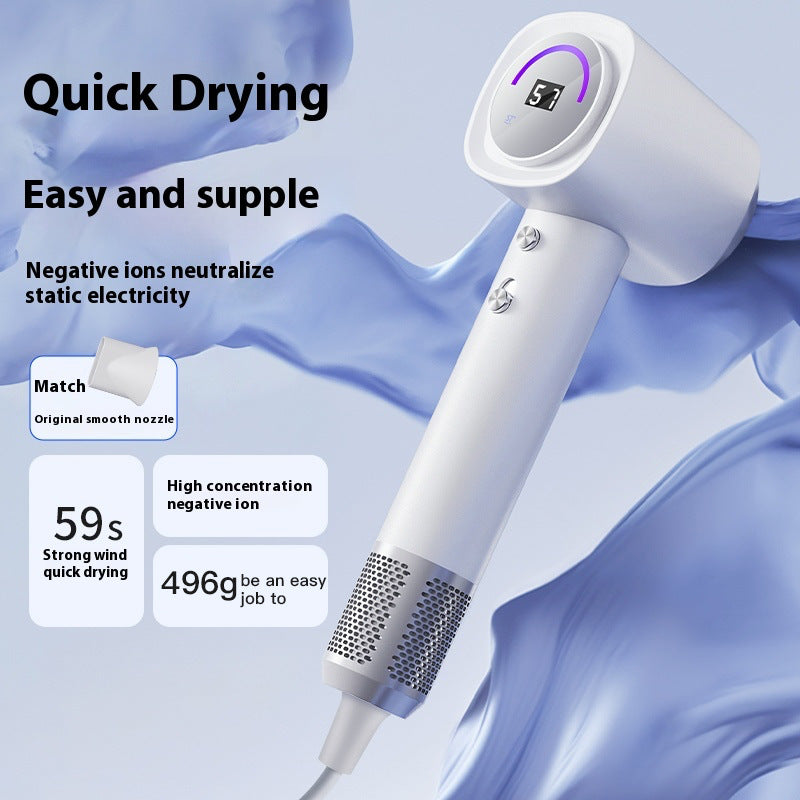 The new hair dryer high-power household negative ion high-speed hair dryer silent constant temperature hair care hair dryer cross-border