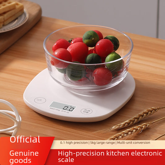 Home kitchen food scale, small mini electronic baking weight scale, small bench scale, high precision kitchen scale, electronic scale