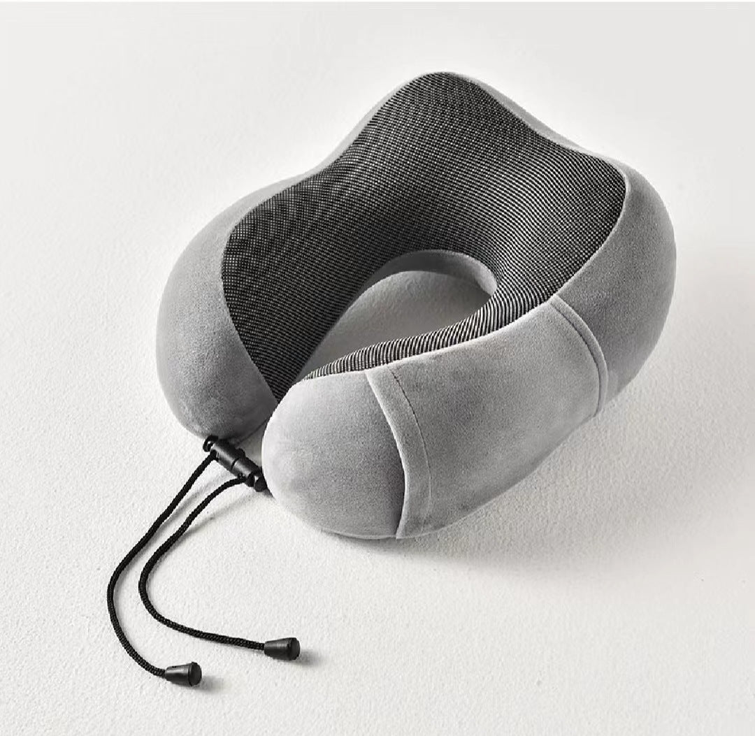 Memory foam U-shaped pillow can be collected U-shaped pillow gift car travel head pillow nap cervical spine neck pillow office