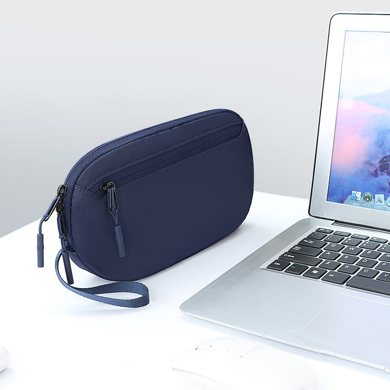 New Simple Series Data Cable, Headphone Charger, Portable Digital Electronic Accessories, Storage Bag, Clutch, Bag