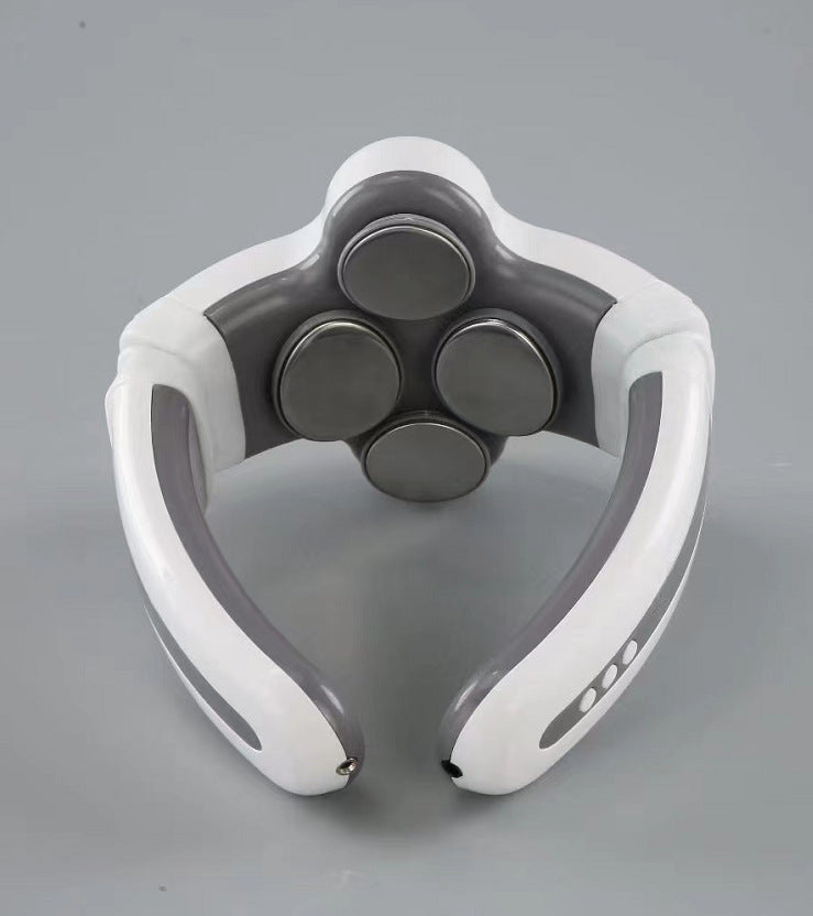 Neck and Shoulder Massager - Smart Pulse Massager with Heat & Vibration