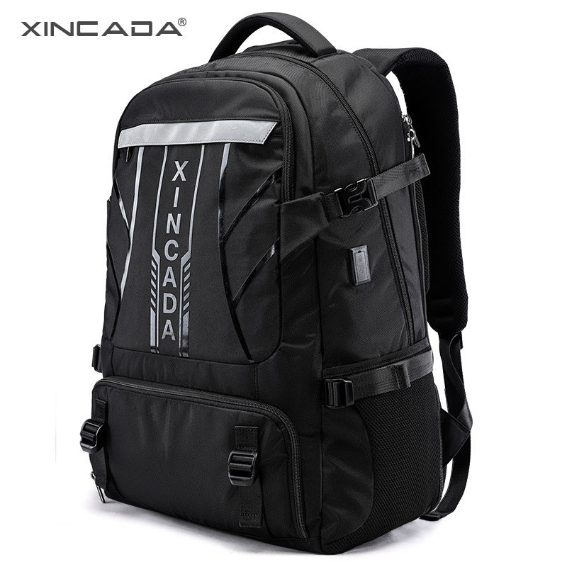 Travel bag men's outdoor mountaineering waterproof super large capacity school bag for business trips, travel, commuting, backpacks, computer backpacks, women