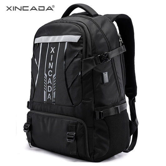 Travel bag men's outdoor mountaineering waterproof super large capacity school bag for business trips, travel, commuting, backpacks, computer backpacks, women