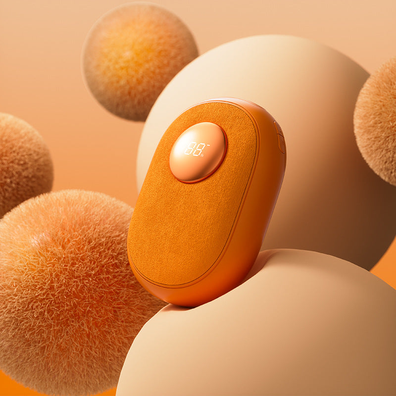 Rechargeable Digital Hand Warmer with Massage | Portable USB Winter Gift