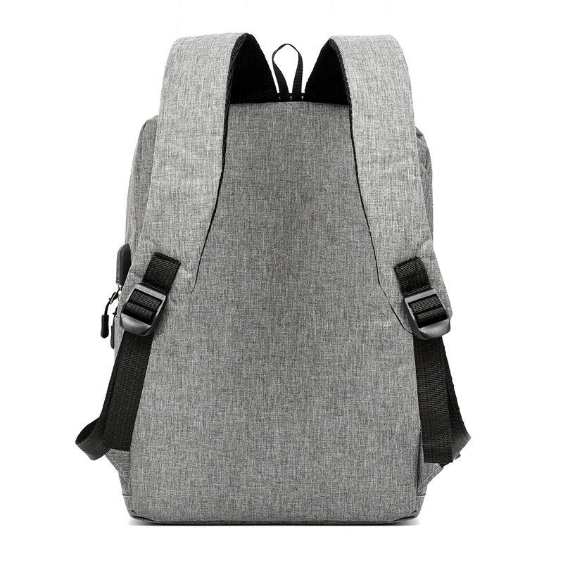Factory wholesale backpack 2024 men's business casual commuter computer bag three-piece set of middle school students school bag backpack
