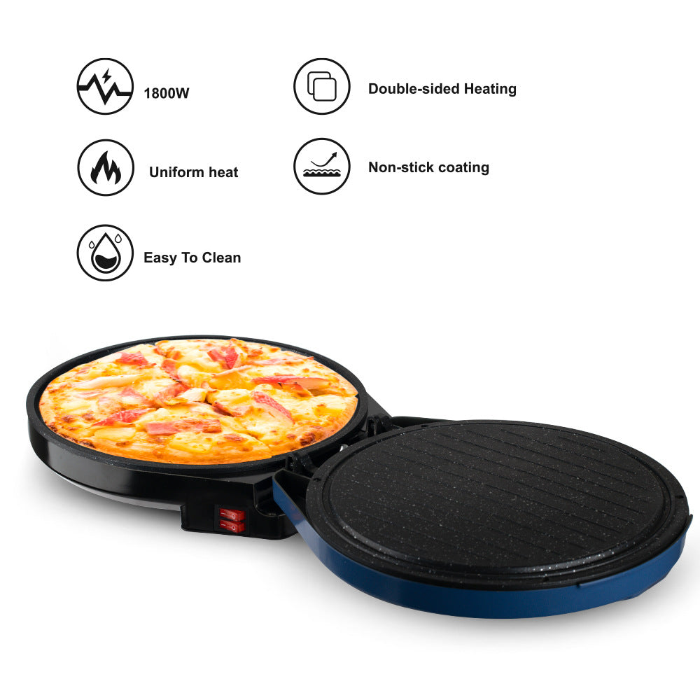 New electric baking pan household double-sided heating pancake pancake pancake machine suspension deepening enlarged pancake pan