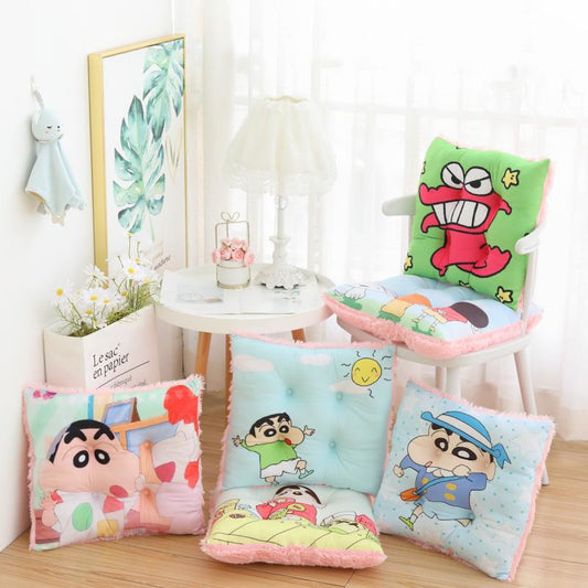 Cartoon crayon, small new cushion can be detachable and washable, student desk, chair cushion, sofa cushion, home tatami mat, butt cushion
