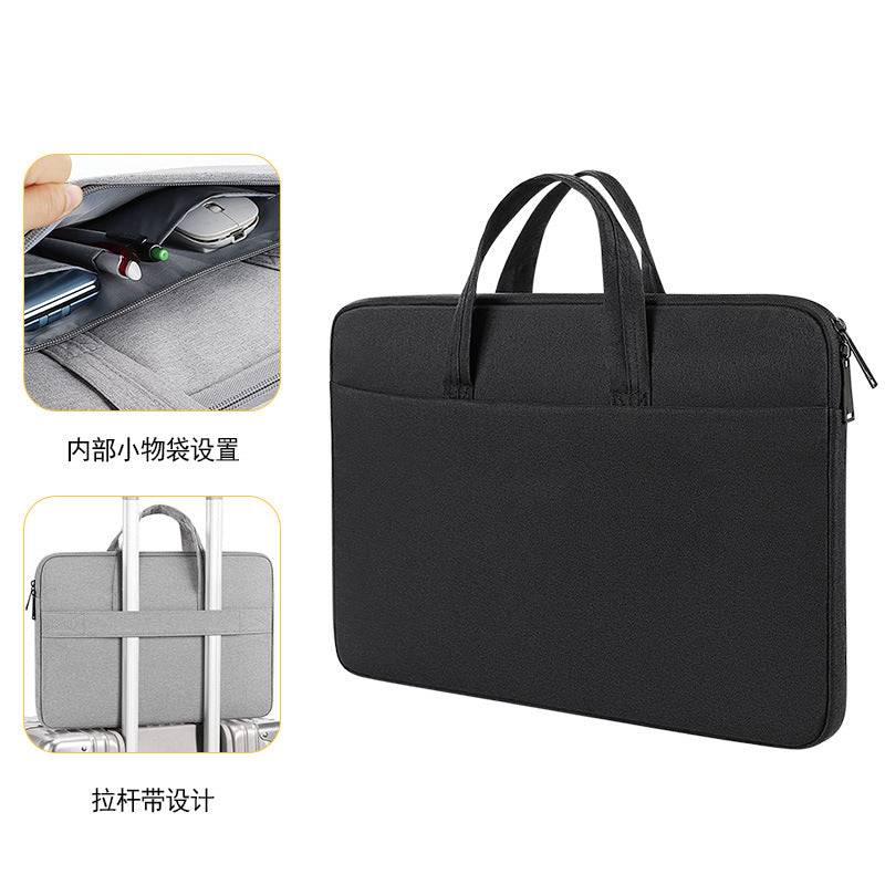 Wholesale Shoulder Laptop Bag Waterproof Briefcase 131415.6 inch Men & Women Can Print Logo