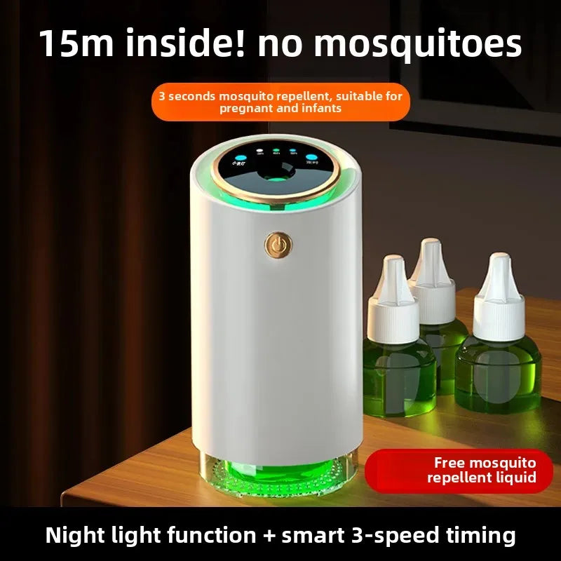 New Mosquito Repellent Lamp Mosquito Repellent Light Night Light 2-in-1 Portable Outdoor Camping Home USB Rechargeable Mosquito Recoiling Liquid