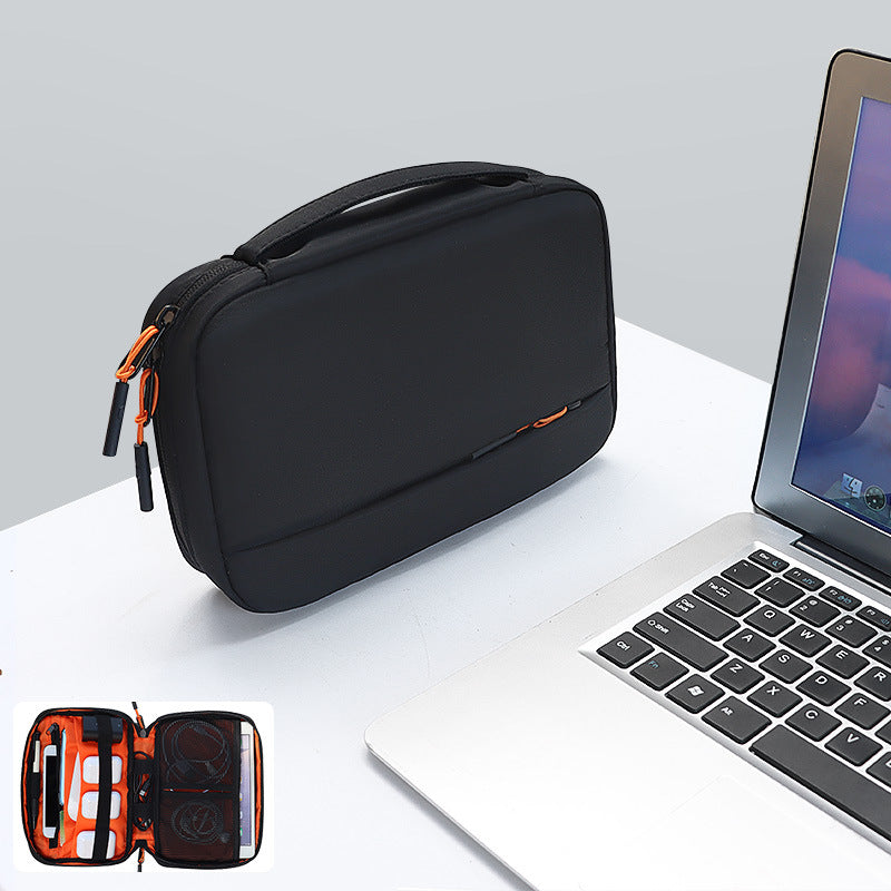 Data cable, headset charger, portable digital electronic accessories, digital storage bag, outdoor carry-on travel clutch