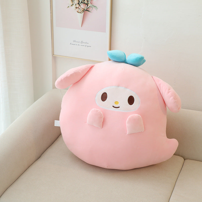 Cartoon soft cute new little devil paca dog pudding dog pillow living room sofa bedroom bed pillow can be wholesale