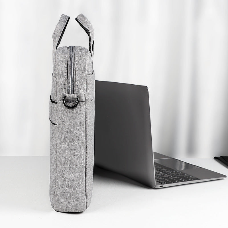 Wholesale Shoulder Laptop Bag Waterproof Briefcase 131415.6 inch Men & Women Can Print Logo