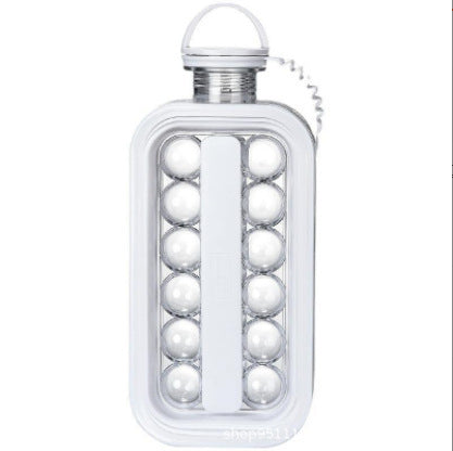 Cross-border folding curling 2-in-1 ice ball curling cube ice ball mold household silicone ice grid ice cube ice cheating cup