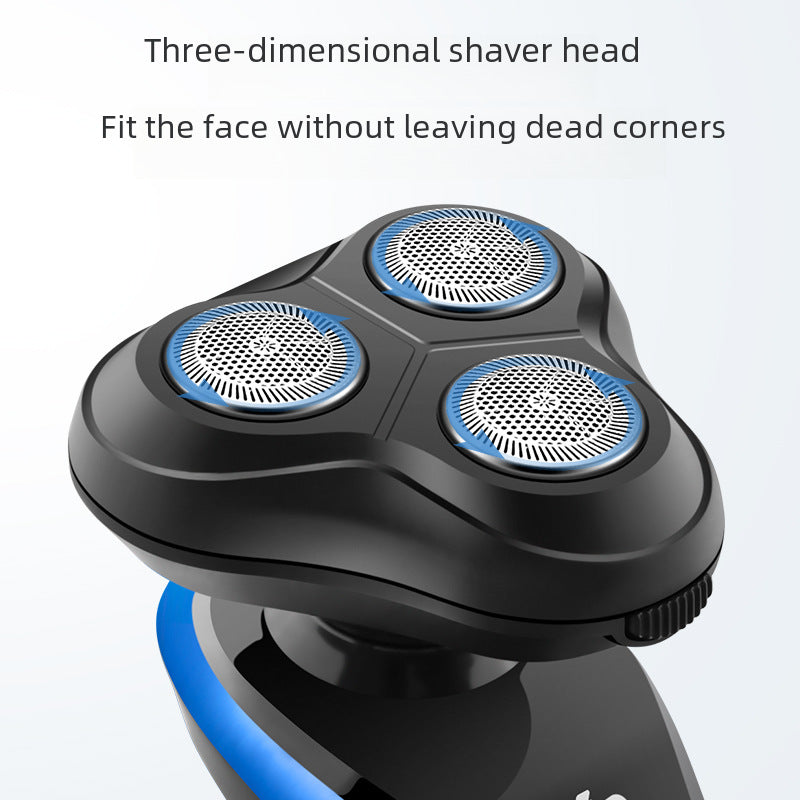 Shuwick Multifunctional Razor, Full Body Wash, Razor, Beard Sharpener, 4-in-1 USB Rechargeable Hair Beard