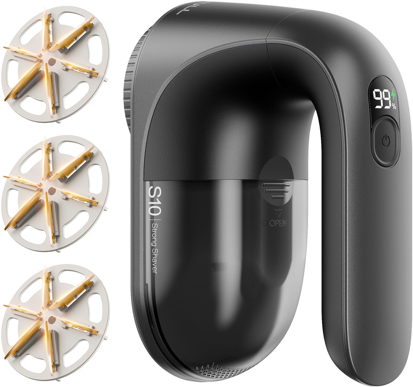 New Cross Border Double Head Hairball Trimmer Shaver Home Rechargeable Sweater Coat USB Hair Remover Ball Remover