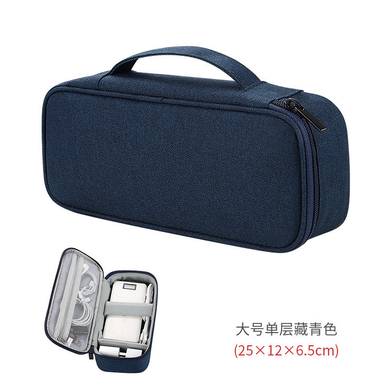 Multi-functional mobile phone digital accessories storage bag, mobile phone bag, U disk power bank, mobile hard disk, data cable storage bag
